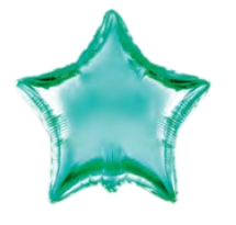 Star Turquoise 18"/45cm