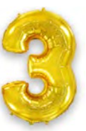 Flexmetal numero 0 oro 44"/112cm h