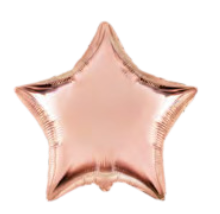 Flexmetal Star  RoseGold  18"/45cm