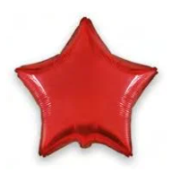 Flexmetal Star red  18"/45cm