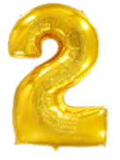 Flexmetal numero 2 oro 44"/112cm h